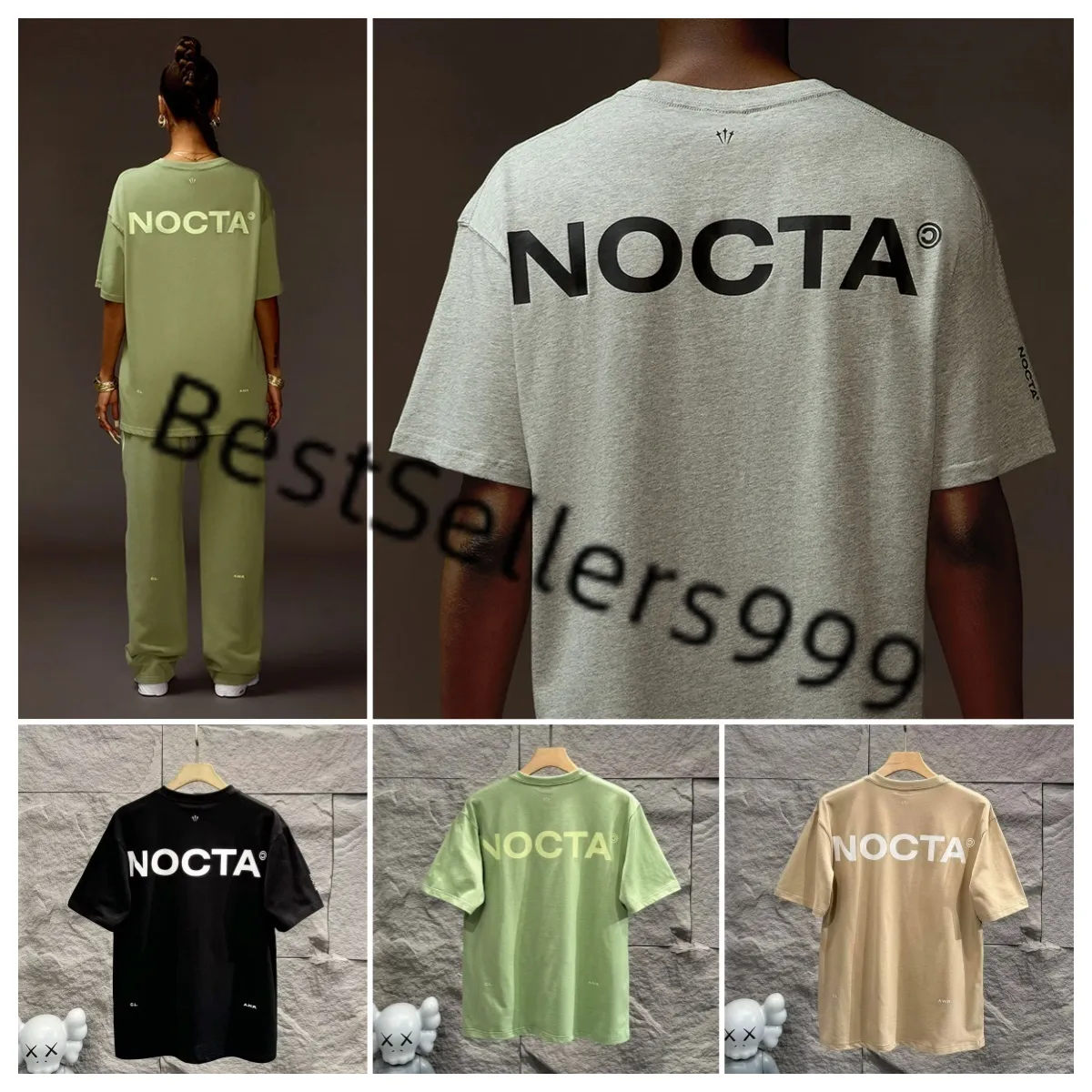 NOCTA T Shirts Mens Sports Shirts Nocta Letter From