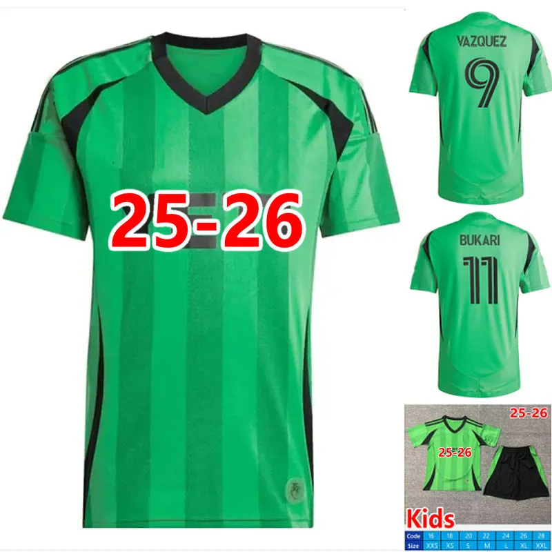 早割クーポン！ Austin 2025 FC ILIE VAZQUEZ, Featuring Uniform Soccer Mexico シャツ/ブラウス(長袖/七分)