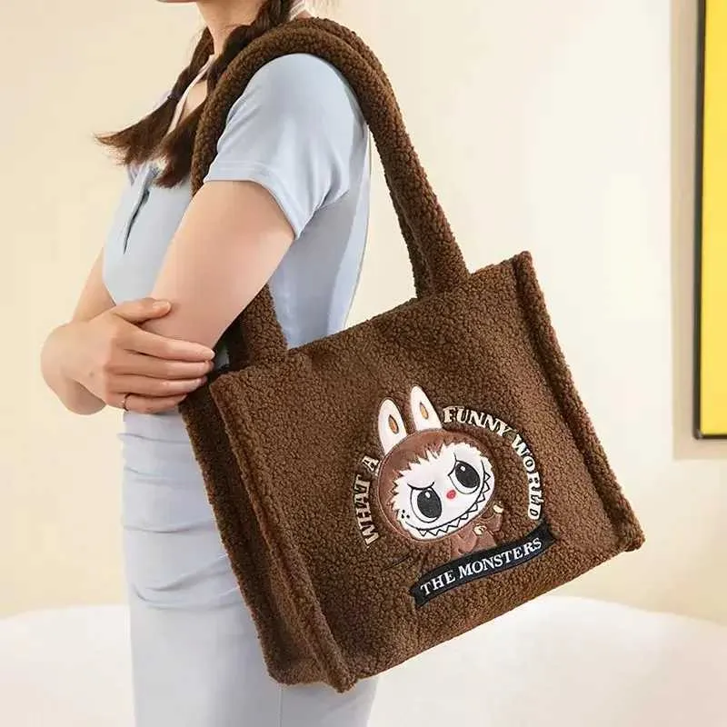 キャラクターグッズ THEMONSTERS LABUBU Doll Shoulder Bag THE MONSTERS Classic Series-Plush Doll Shoulder Bag - POP