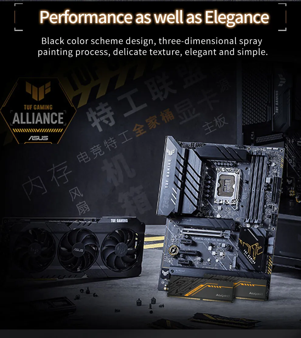 Asgard Memory Ram Ddr5 16gb X2 32GB 6000MHZ 6400MHz 6800MHz