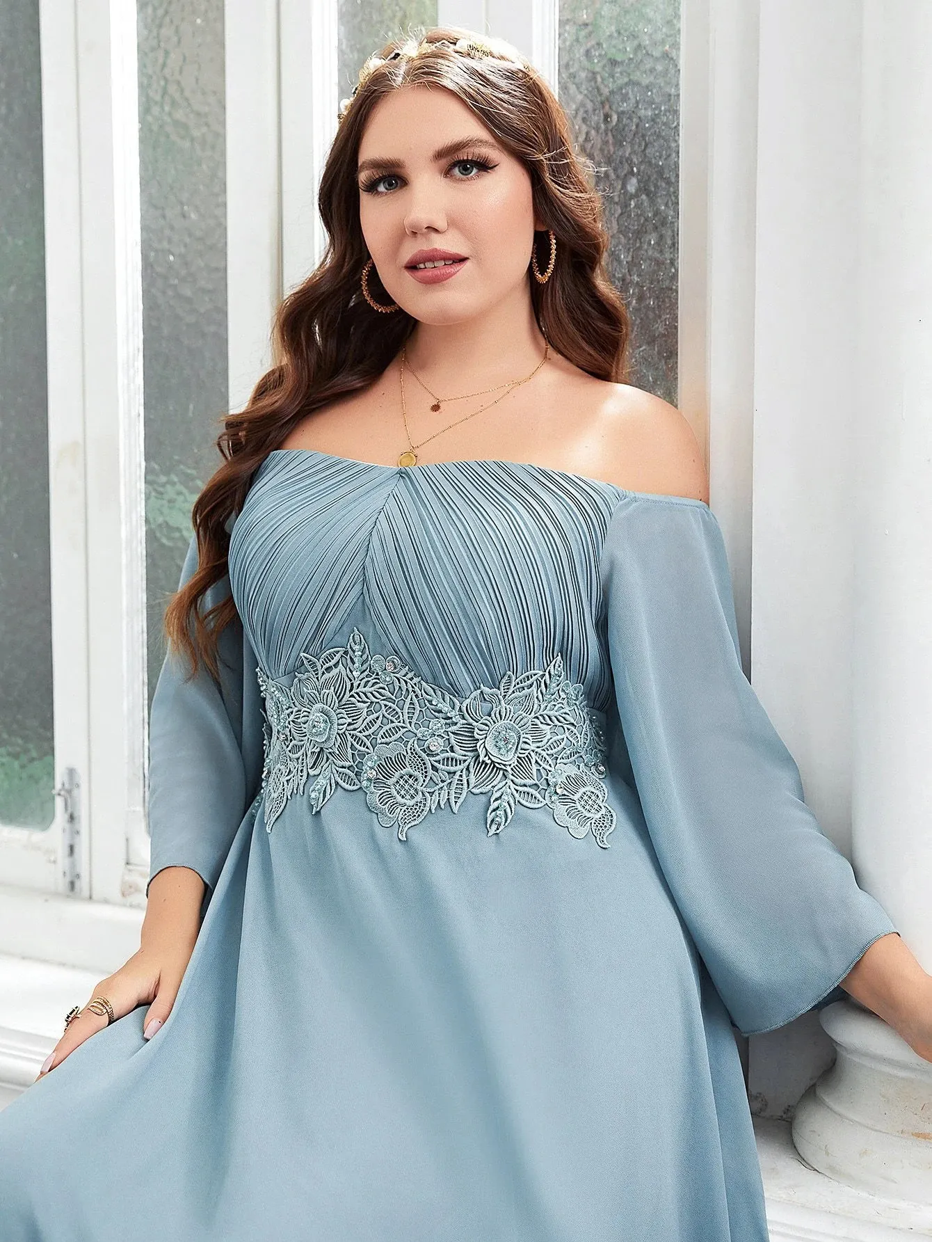 short sleeve plus size wedding guest dresses Short Sleeve Plus-Size Wedding Guest Dresses