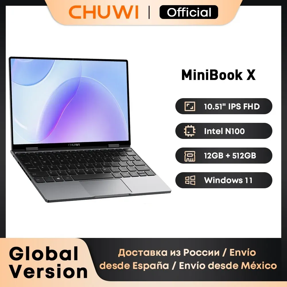 CHUWI MiniBook X 10.5インチ 512GB SSD 271 超美品CHUWI MiniBook X