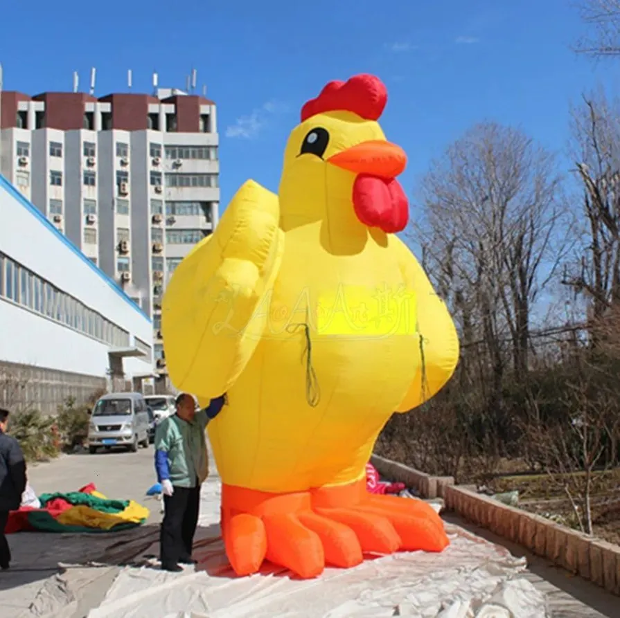 Little Chicken Inflatables Attractive Inflatable Chicken 8m 26ft Giant... From Inflatables_toy ...
