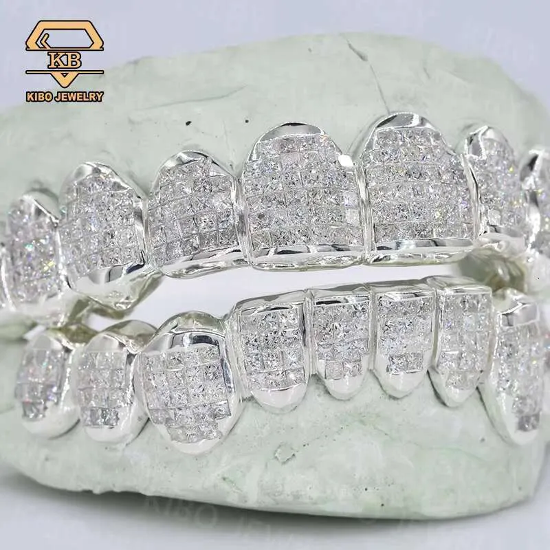 Emerald Princess Cut Moissanite Grillz VVS1 High From Xxjewelry
