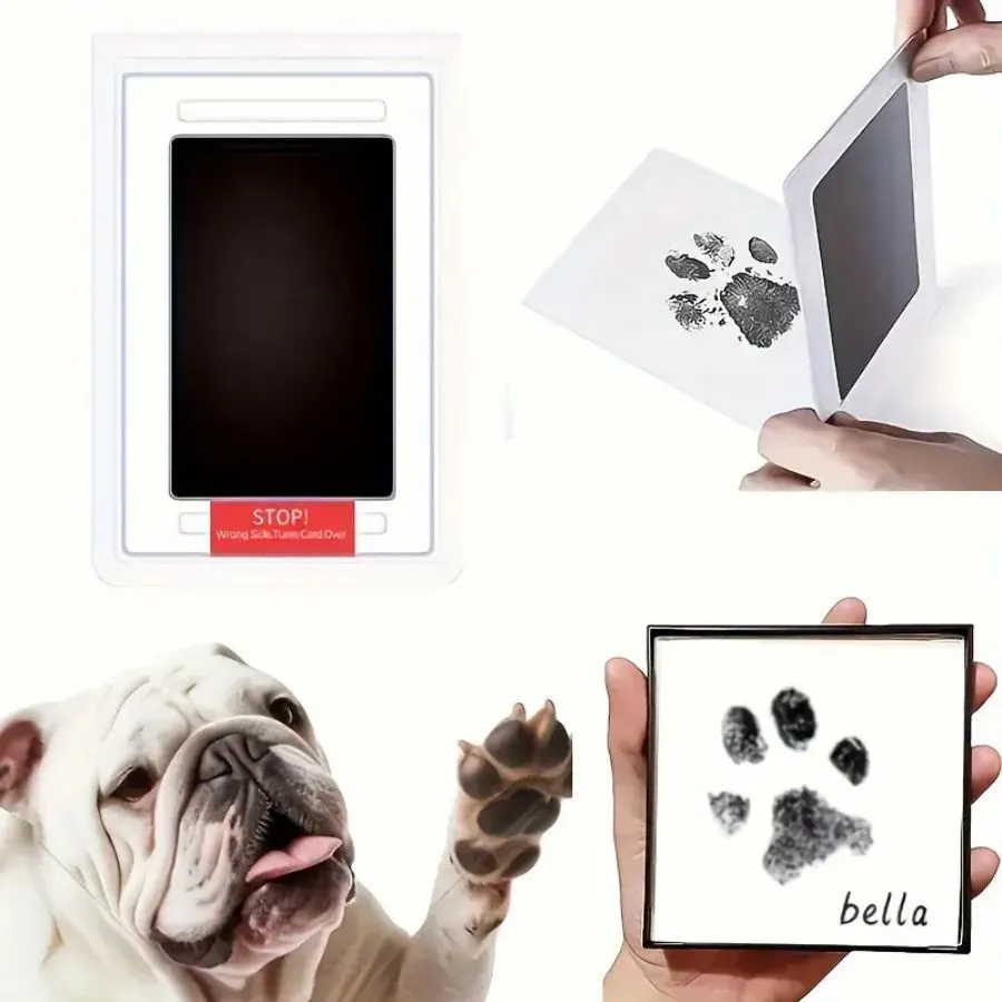 Save Big on Bulk Ink Pad For Dog Paw Print Ink Pad Paw Print Kit: Mess Free  Pet Keepsake, Clean Touch Stamp Pad For Paw Prints And Nose Prints, Set Of 