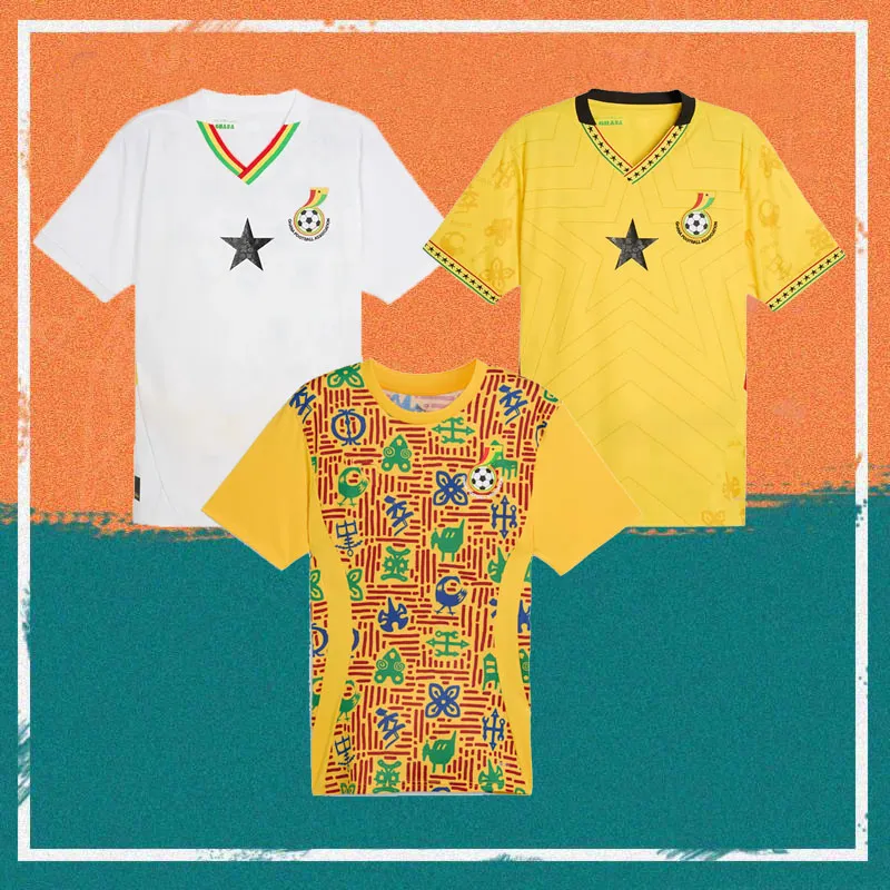 25/26 Ghana THOMAS Soccer Jerseys 2025 Home National Team SCHLUPP