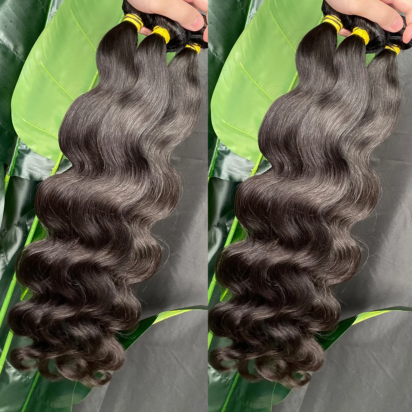 Brazilian Body Wave Hair 3 Bundles 300g/10.6oz... From 