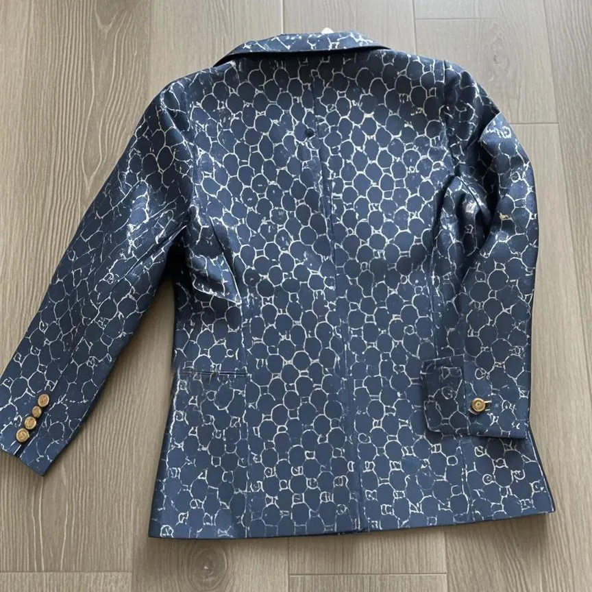 Classic Double Breasted Blazer For Women Elegant Spring Classic Double Breasted Blazer For Women Elegant Spring