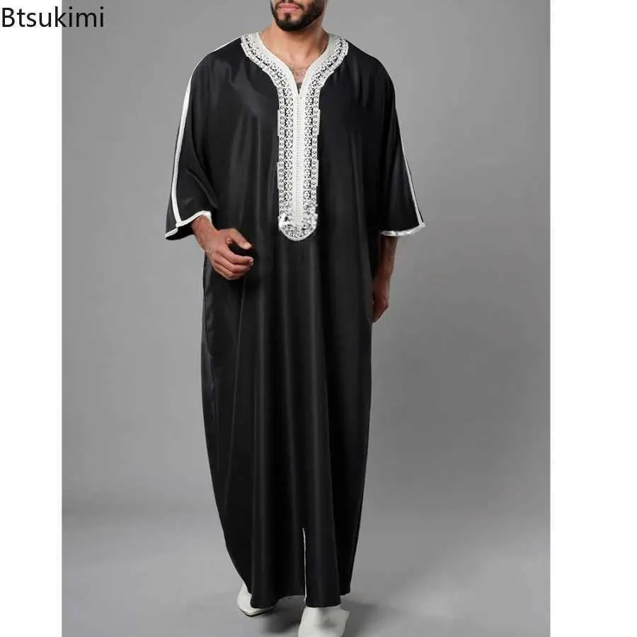 2025 New Muslim Kaftan Men Fashion Short-sleeved Embroidered Moroccan Arab Long Robes Ethnic Style Casual Dress Jubba Thobe Male from Dhgate Ethnic Clothing - price 23.85 2025 New Muslim Kaftan Men Fashion Short-sleeved Embroidered Moroccan Arab Long Robes Ethnic Style Casual Dress Jubba Thobe Male from Dhgate Ethnic Clothing - price 23.85