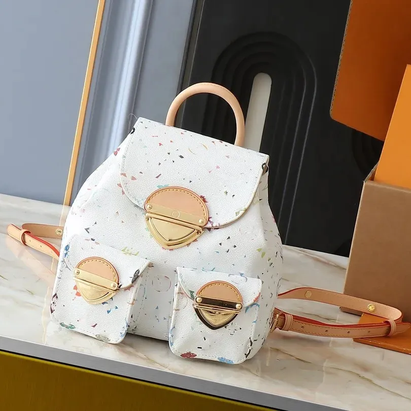 Stylish Mens Leather Backpack Premium Black School Bag, Laptop