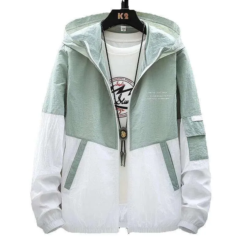 Manteaux De Protection Solaire Pour Hommes, Veste Imperméable