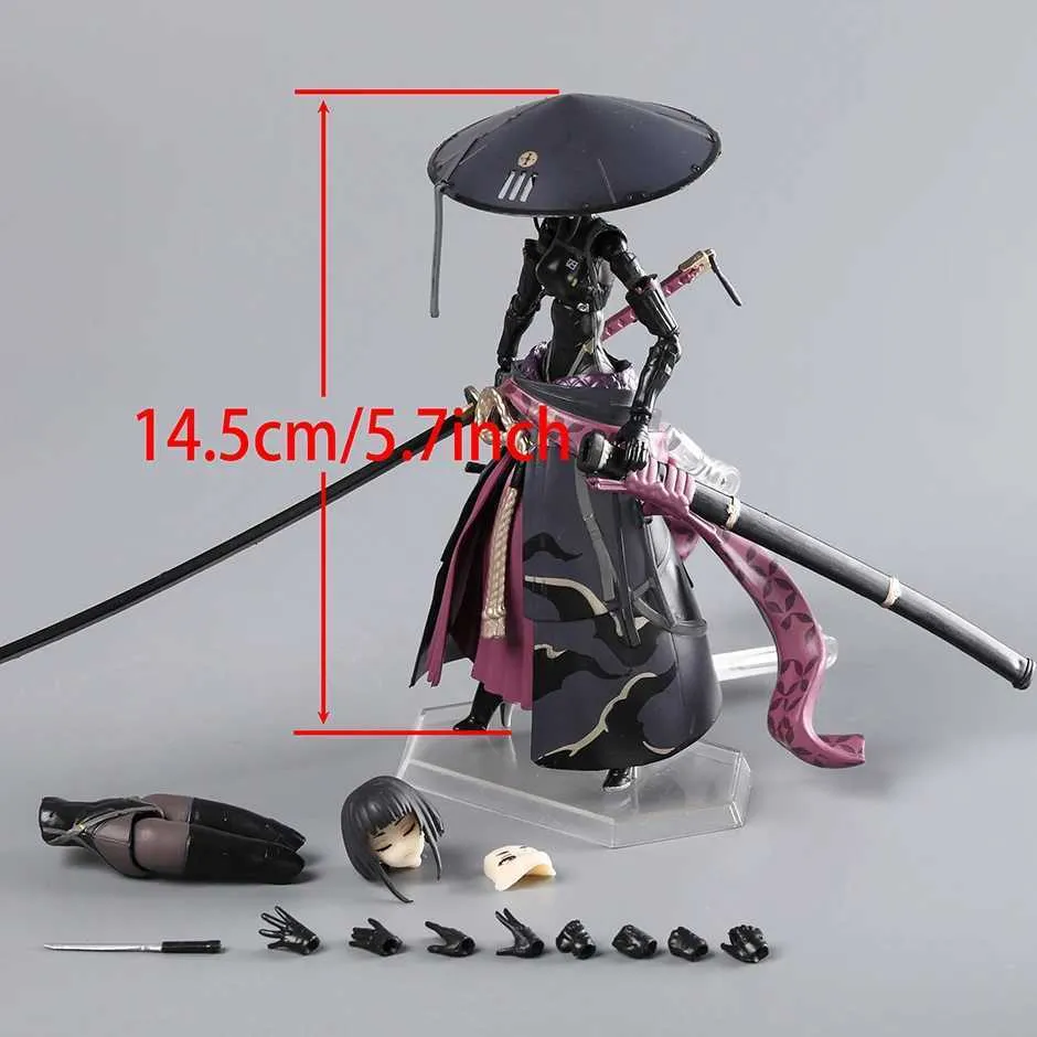 figma 549 FALSLANDER RONIN Collectible Action Figure Model Doll 8