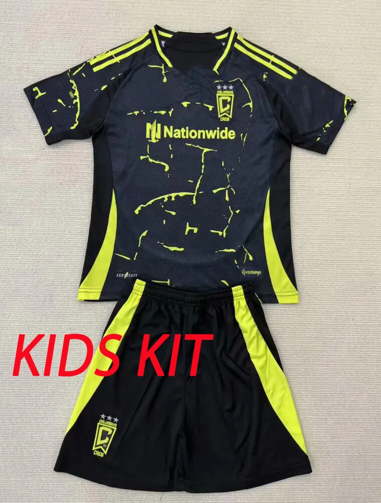 2025 San Diego FC Columbus Black Soccer Kits LA Galaxy 2025 San Diego FC Columbus Black Soccer Kits LA Galaxy
