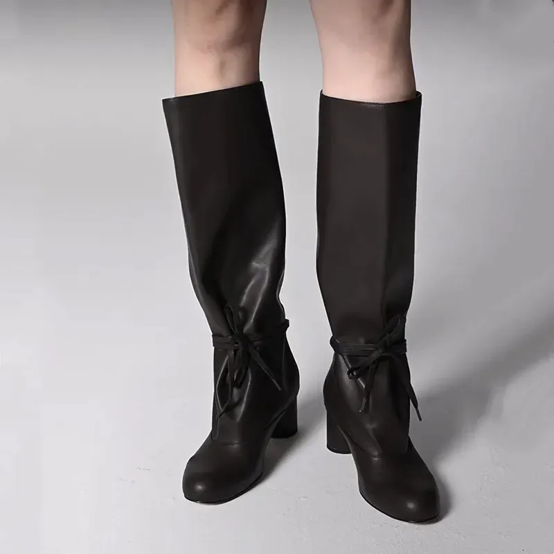 Star Style Fashion Patent Leather Silver Split Toe Tabi Women Ankle Autumn Winter High Heels Chunky Chelsea Boots Shoes_voghion.com