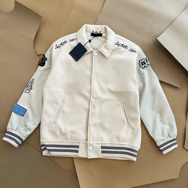 Baseball Jacket Mens Varsity Jacket: Designer Autumn Winter Loose
