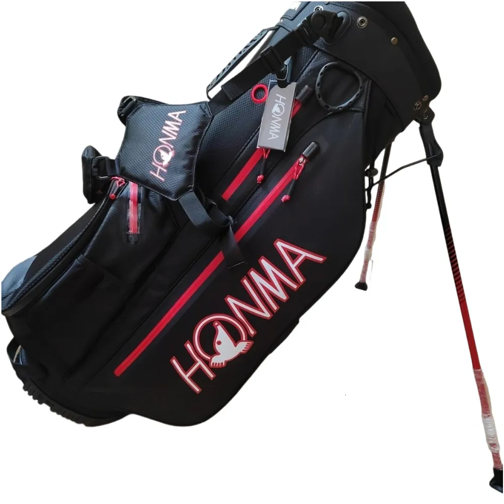 Bag Del Carrello Da Golf Honma PU In Pelle In Pelle Nera/Bianca Da
