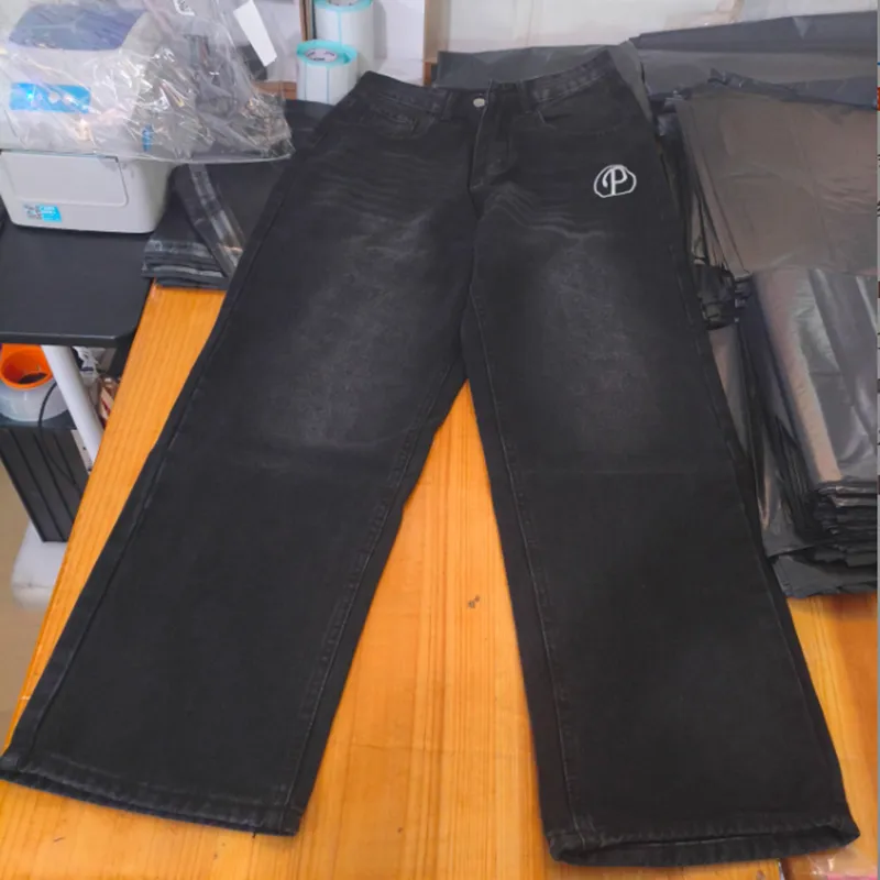 Baggy Loose Casual Jeans For Men And Women Designer Wide Leg Baggy Loose Casual Jeans For Men And Women Designer Wide Leg
