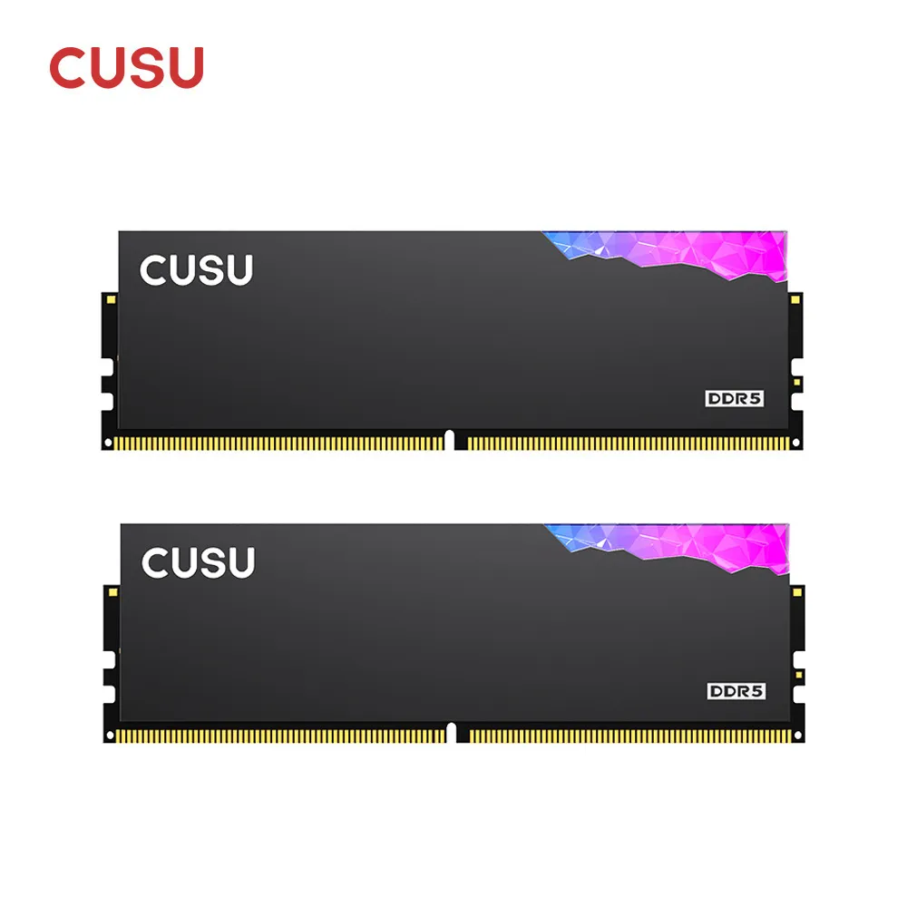 DDR5 8GB RAM CUSU DDR5 RGB 6000MHz 32GB UDIMM Desktop From