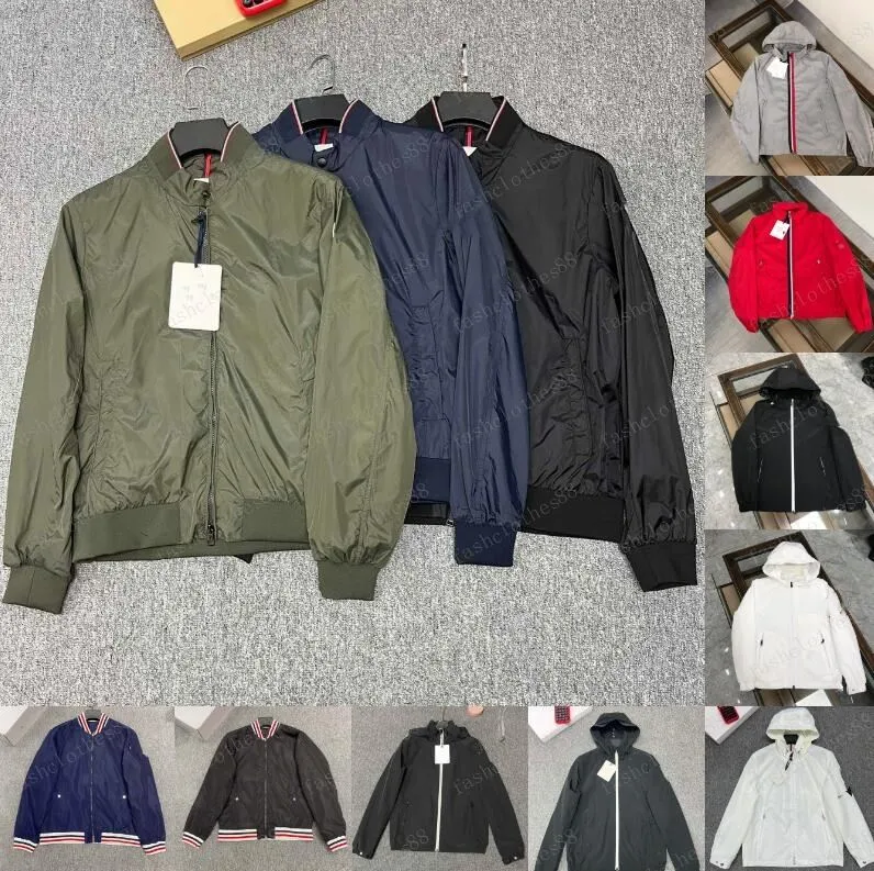 Lightweight Designer Monterrain Windbreaker Hooded Jacket