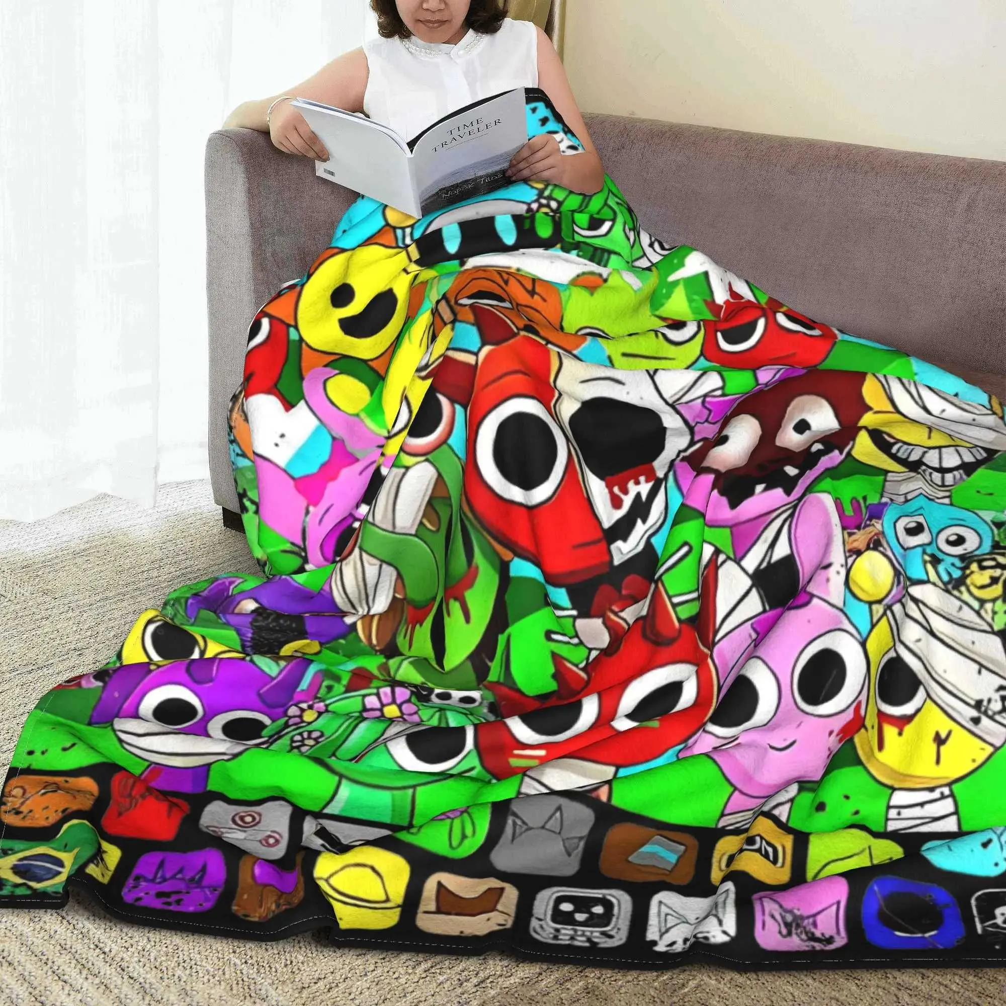 布団・毛布 everyone happy coincidence blanket everyone happy coincidence blanket (SAX) | everyone