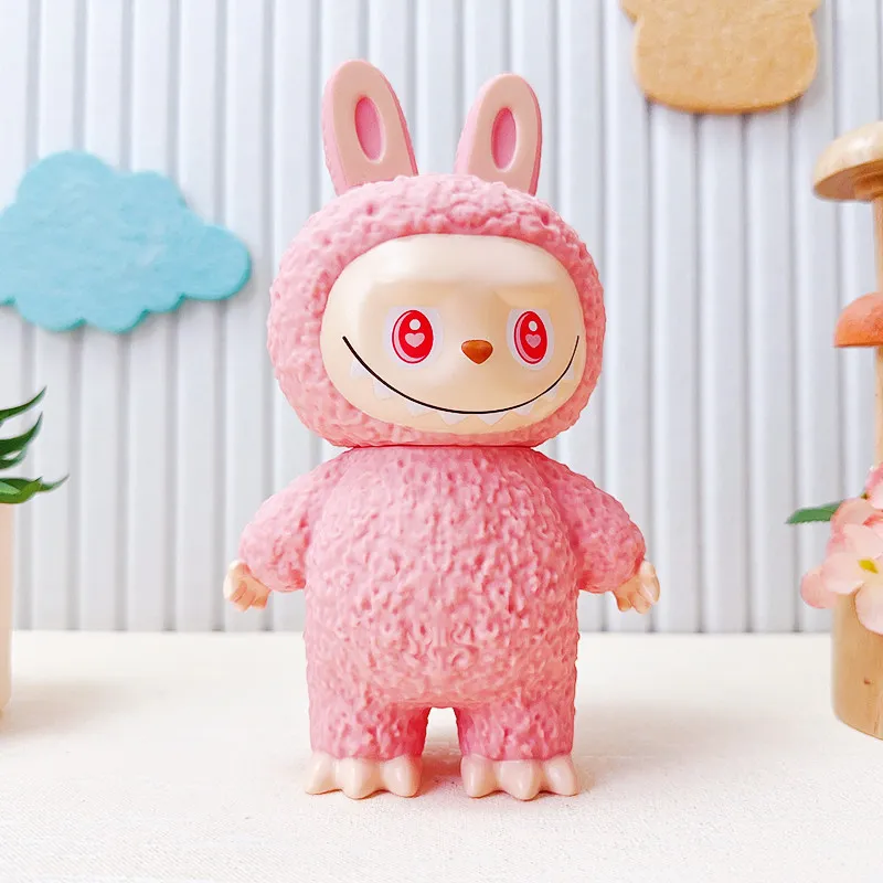 Labubu Savings Bank - Cute Coin Bank, Collectible Doll Figurine