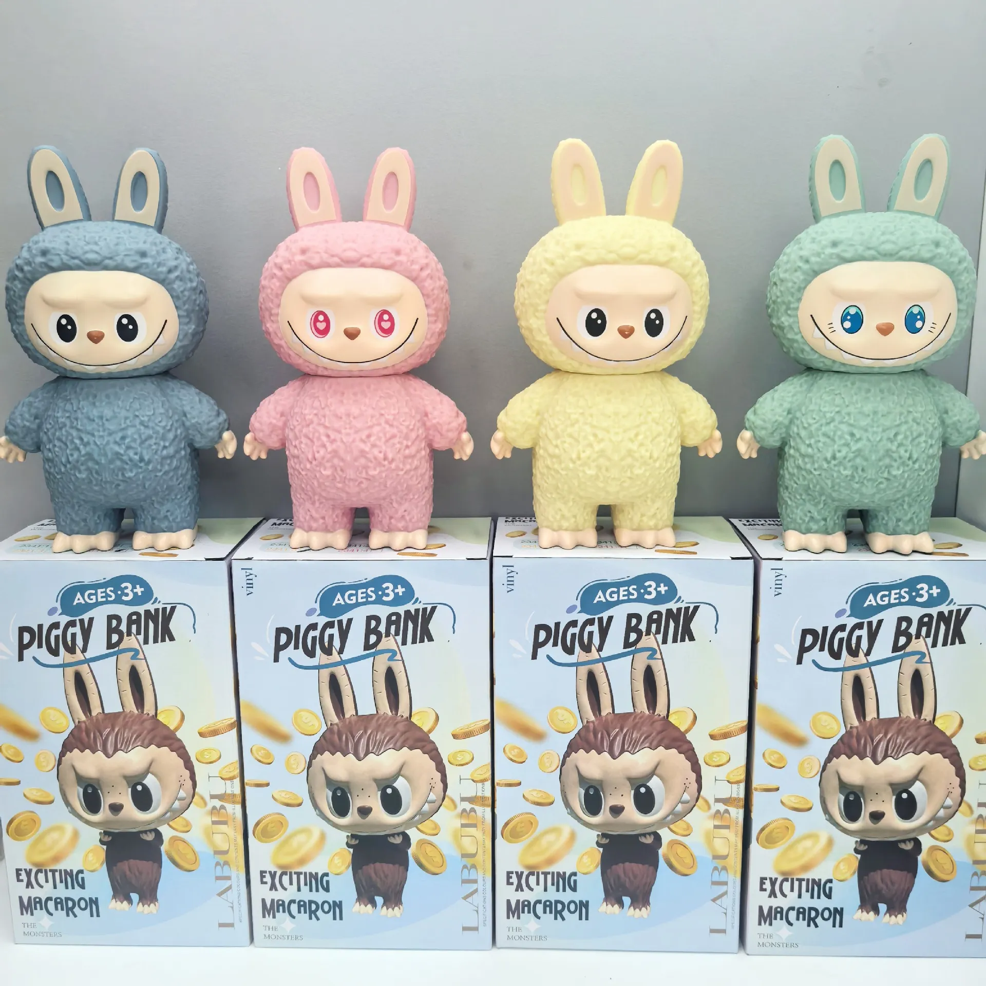 Labubu Savings Bank - Cute Coin Bank, Collectible Doll Figurine, Kids Money  Saving Box, Student Desktop Ornament, Fun Gift Idea from Dhgate Blind box -  price 9.55