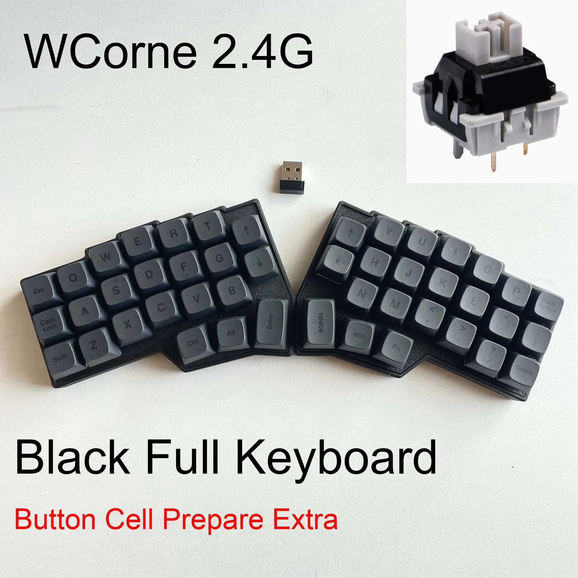Corne v4 MX ワイヤレスキーボード YIVU Corne V4.1 MX 分割キーボード