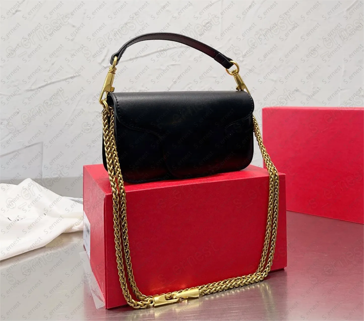 TANTOMI Borsa a tracolla da donna, piccola in pelle PU, borsa a tracolla, moderna da donna Spallacci larghi regolabili per lavoro shopping