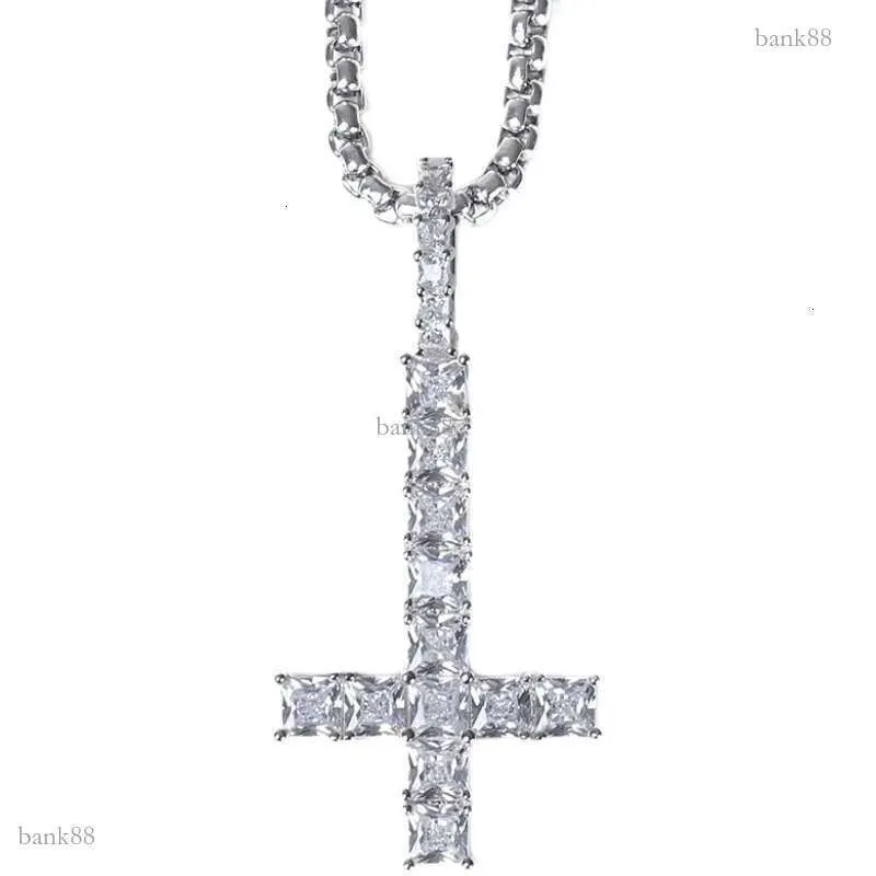 Upside Down Cross Necklace: Lil Uzi Vert Style Inverted Cross