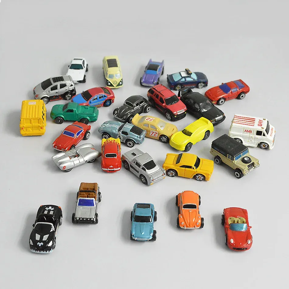 N Scale Model Cars - 1:150 Miniature Vehicle Set, Diorama Toys, Metal ...