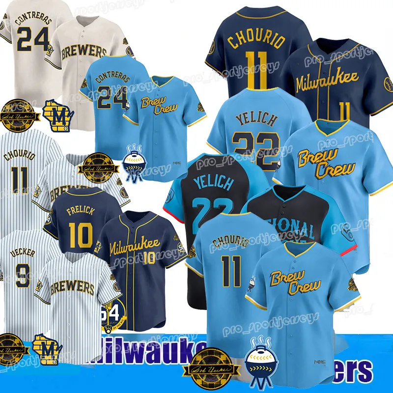 Save Big on Bulk Brewers Jerseys Brewers Baseball Jersey: Yelich, Hoskins,  Uecker More City Edition Replica Show Your Team Pride Best Deals on 