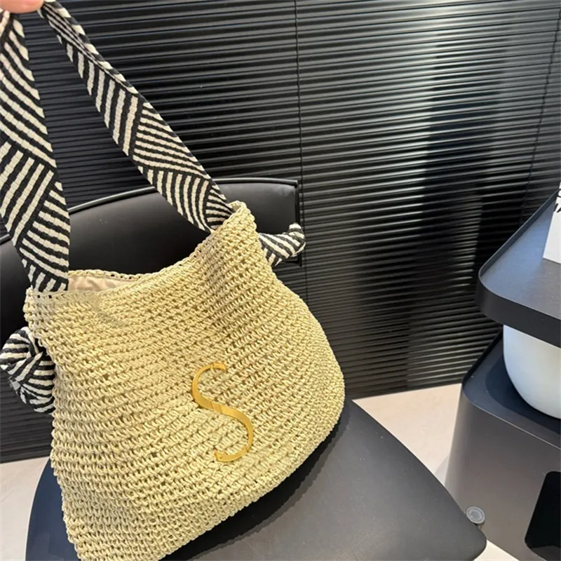 NEICOA Woven Straw Crossbody Bag For Women 2025 - Small RFID Purse For Beach & Travel