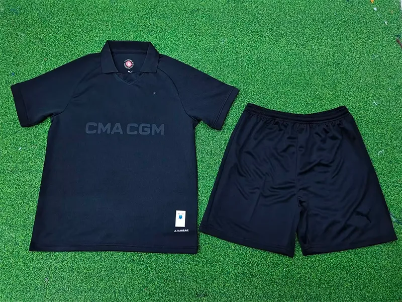 OM Marseille 2025/26 Orange Soccer Jersey - Official Player