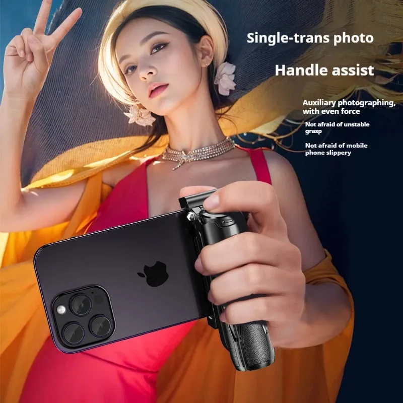 New P15 Mini Selfie Stick Tripod 3 In 1 Phone Stand With Detachable Remote For Vlog Telescopic Multifunctional Tripod Portable - 44 - View #4
