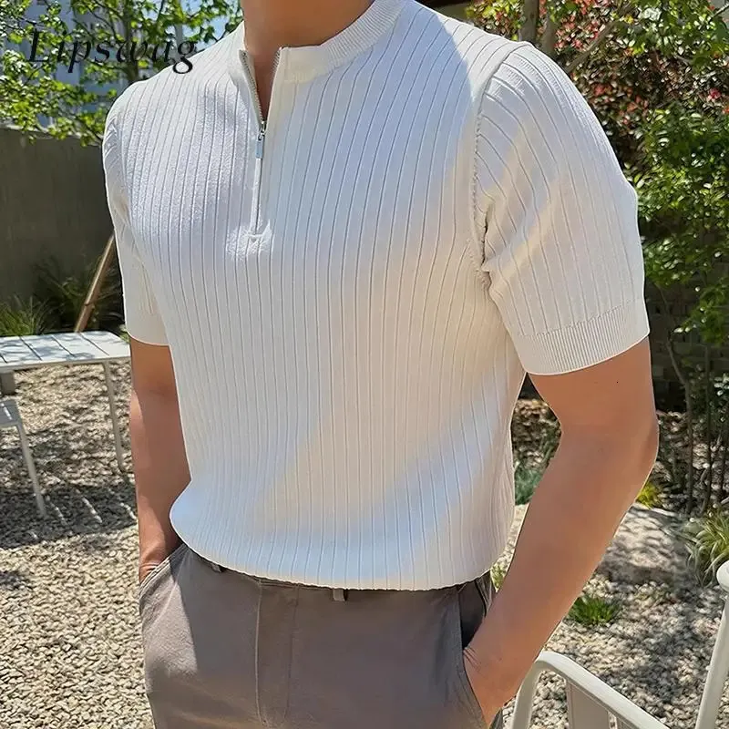 camiseta short para hombres delgados