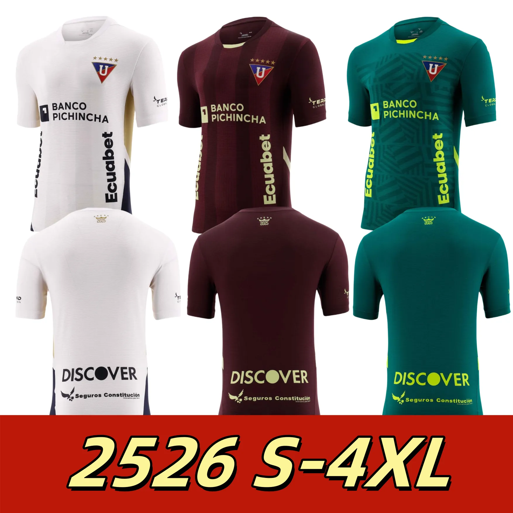 LDU Quito Soccer Jersey 2024 2025 Home, Away Third Kits