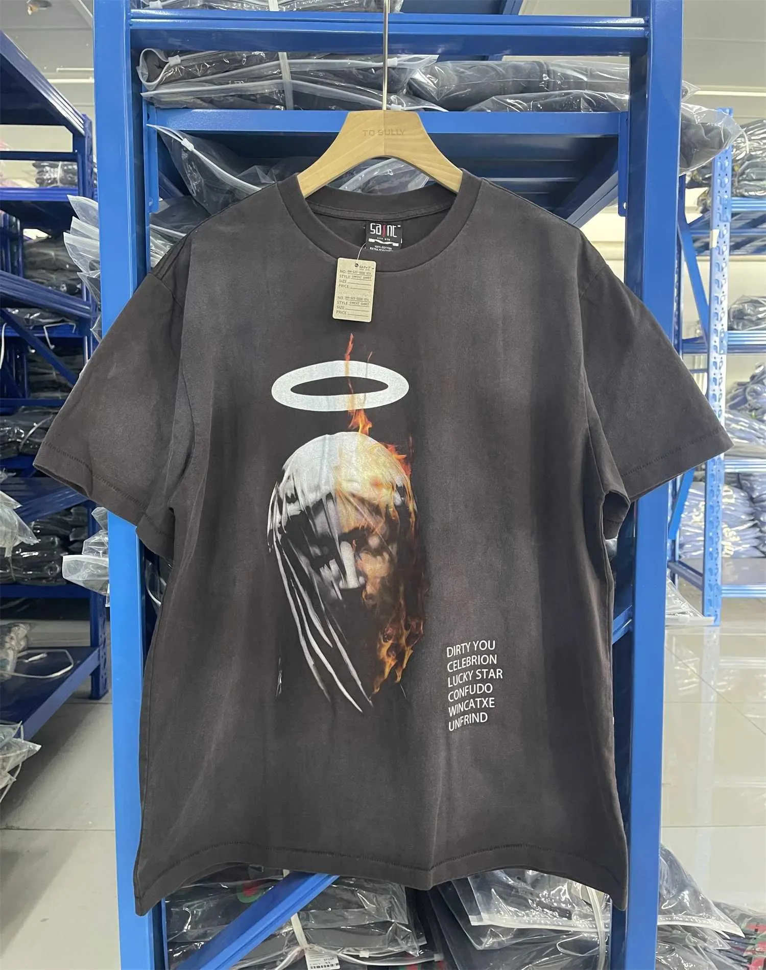 Wholesale Michael T Shirts Saint Michael Shirt: Mens Vintage Retro 