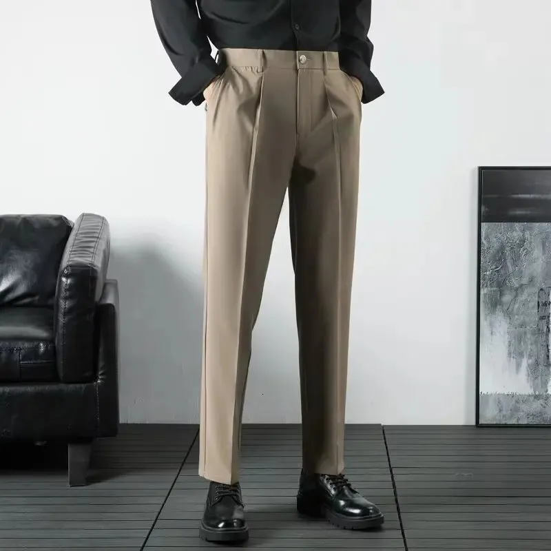 Spring And Autumn Korean Fashion Men Trousers High... From 60,76 | DHgate Spring And Autumn Korean Fashion Men Trousers High... From 60,76 | DHgate