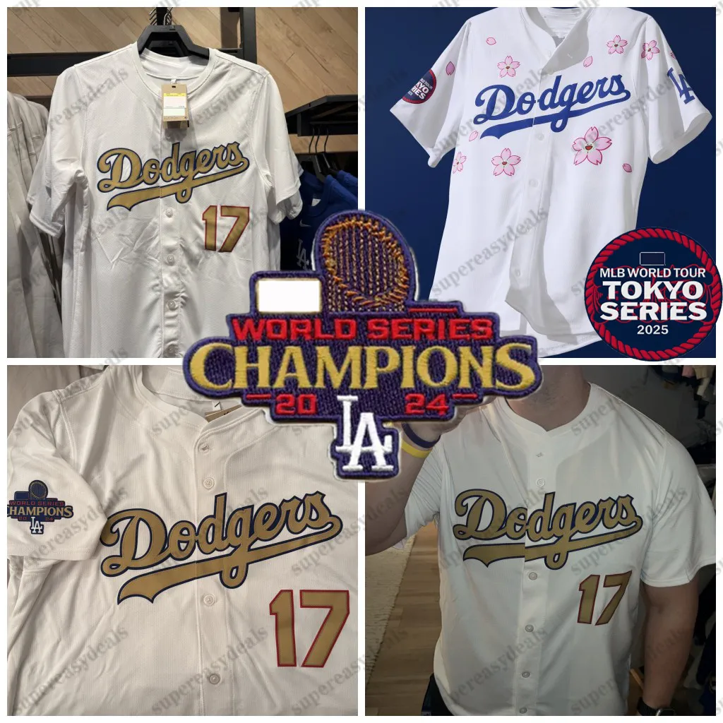 Shohei Ohtani Los Angeles Dodgers Kanji Home 2025 Tokyo