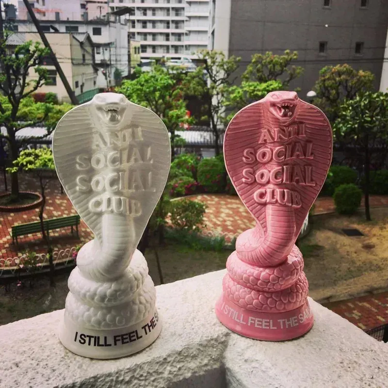 Incense Chamber Cobra Snake pink お香たて Cobra Censor Ceramic Incense Burner Household From Kong08