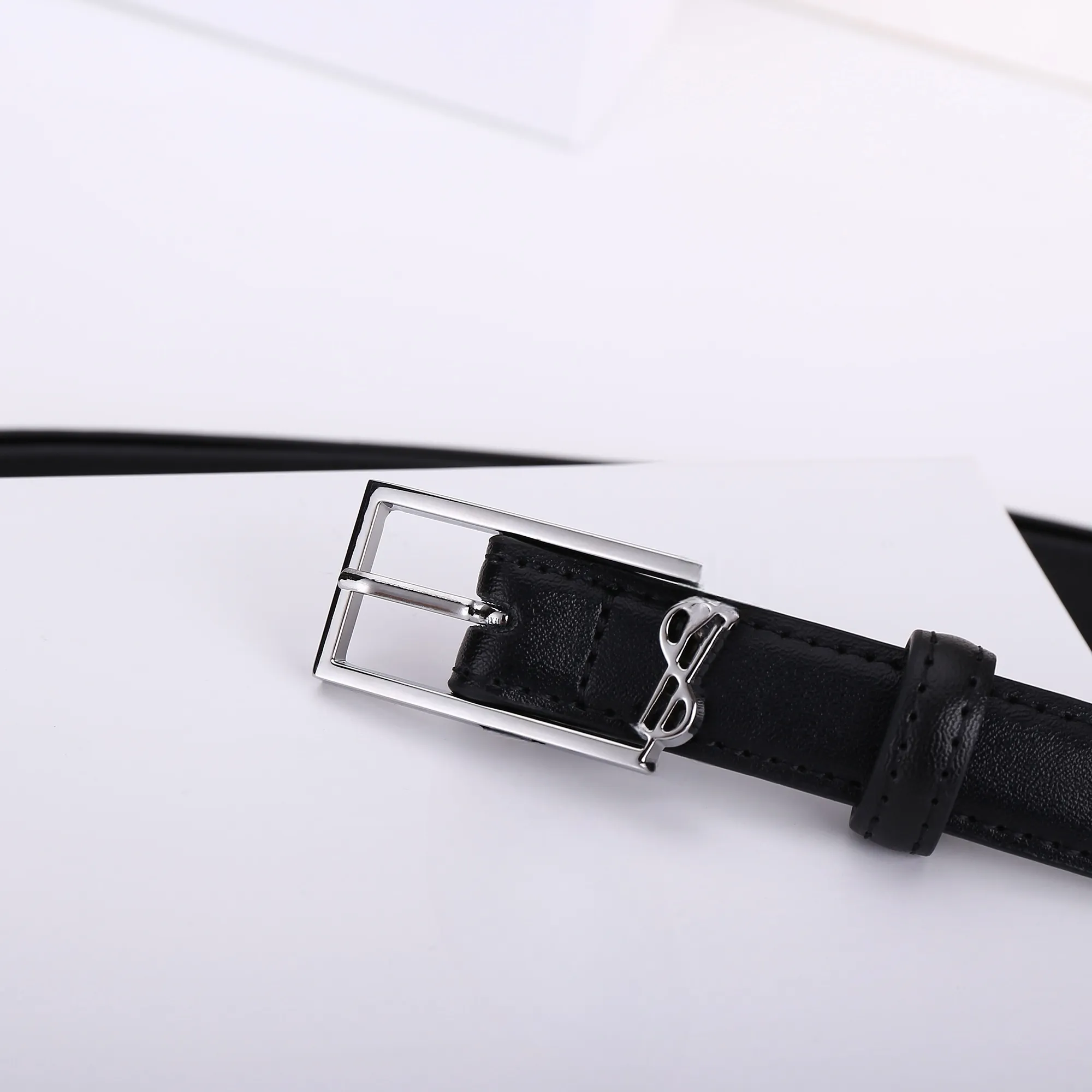 6519 Vintage Buckle Belts For Women Trendy Casual Adjustable Ladies Waist Boho Style Vintage Gold Round Buckle Belt, Fashionable Pu  main image 4