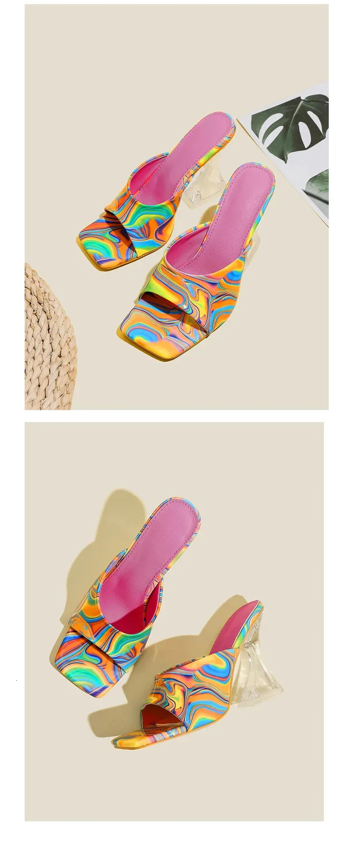 Sandali eleganti con tacco e cristalli per l'uso esterno_voghion.com