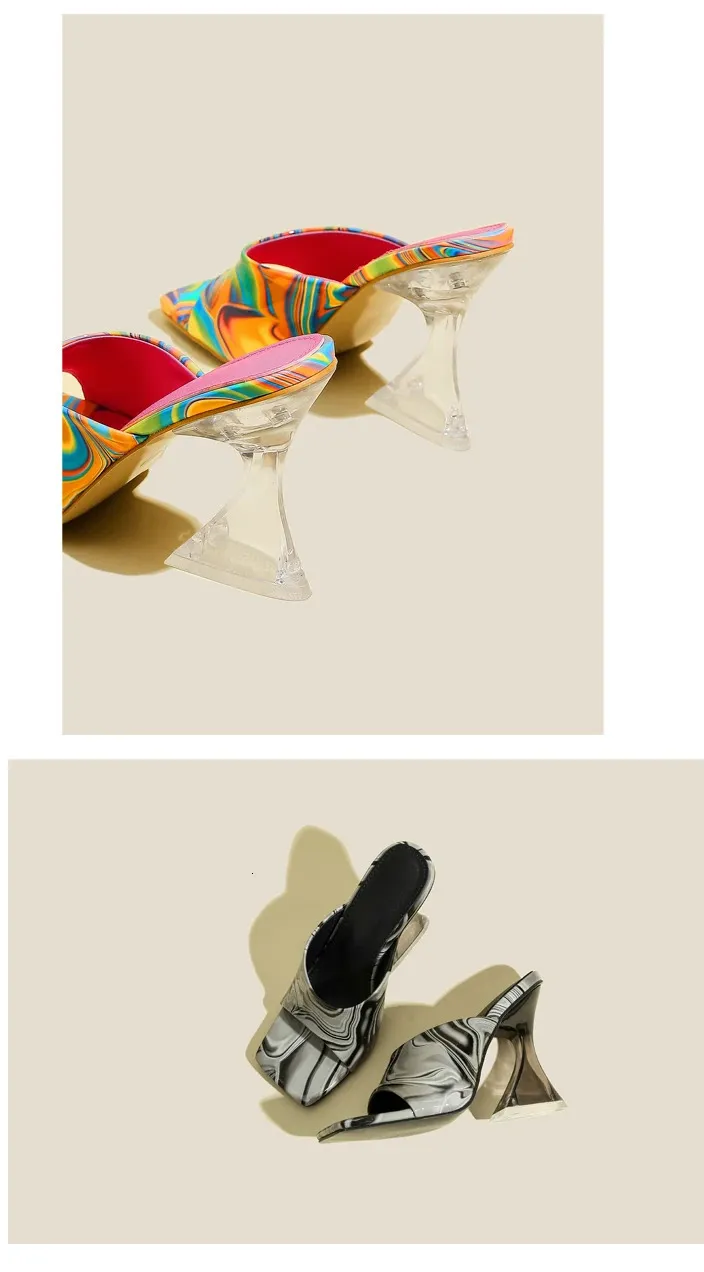Sandali eleganti con tacco e cristalli per l'uso esterno_voghion.com