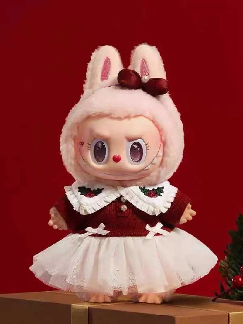 MOKOKO Christmas 海外限定 Labubu Mokoko Limited Edition Vinyl Pendant Action Figure 2024