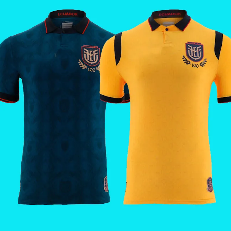 Ecuador Centenary Ecuador Soccer Shirt Caicedo, Pacho, Piero