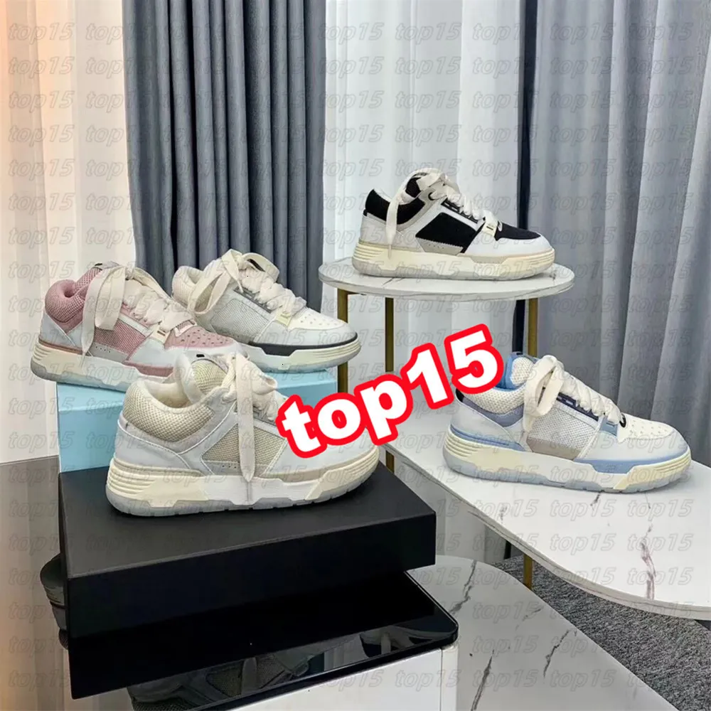 Unisex Chunky Platform Sneakers Premium Nubuck Leather Lace-Up