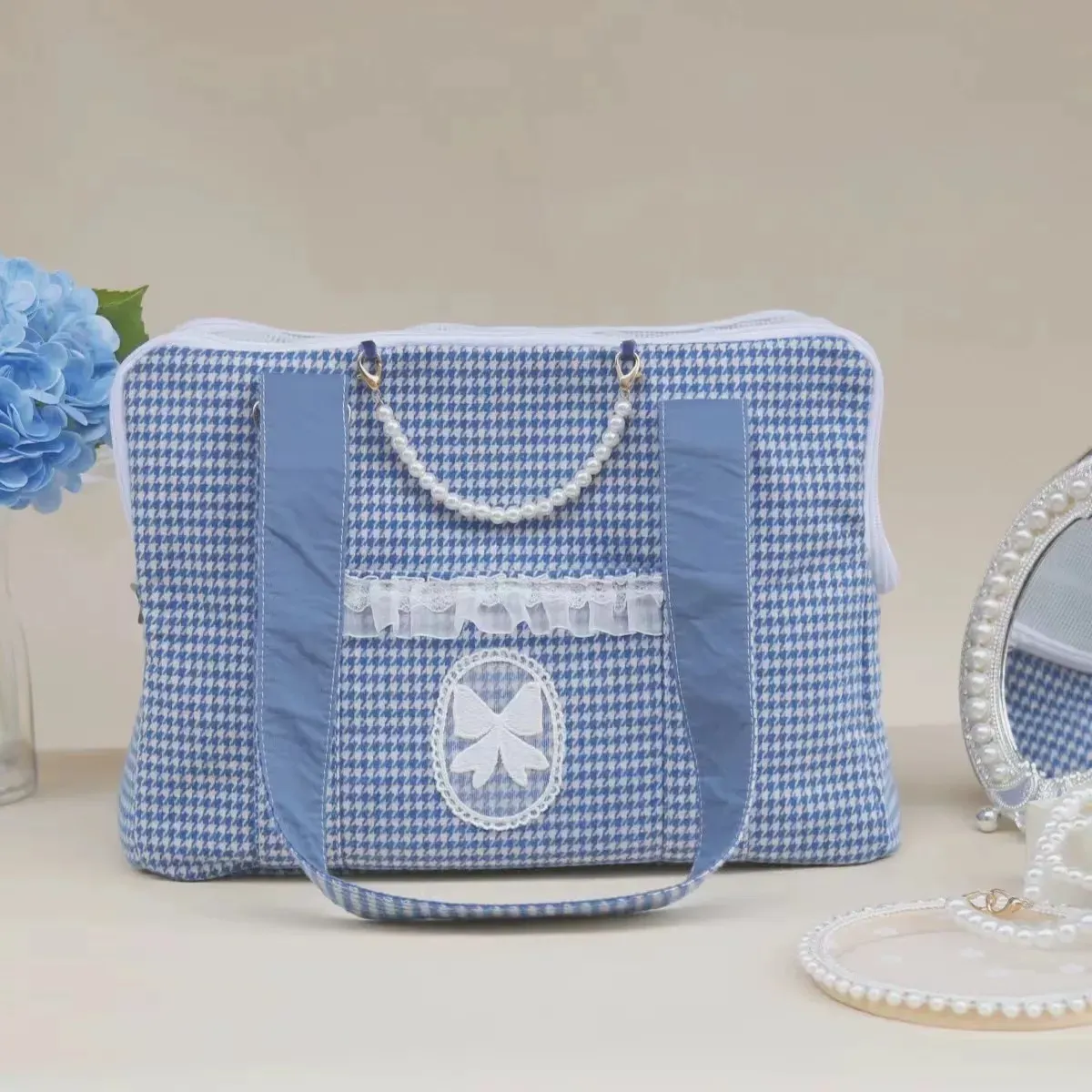 Dog Bag For Small Dogs & Cats - Single Shoulder Crossbody Travel Handbag, Lightweight Airline Approved Pet Carrier ZZ_voghion.com