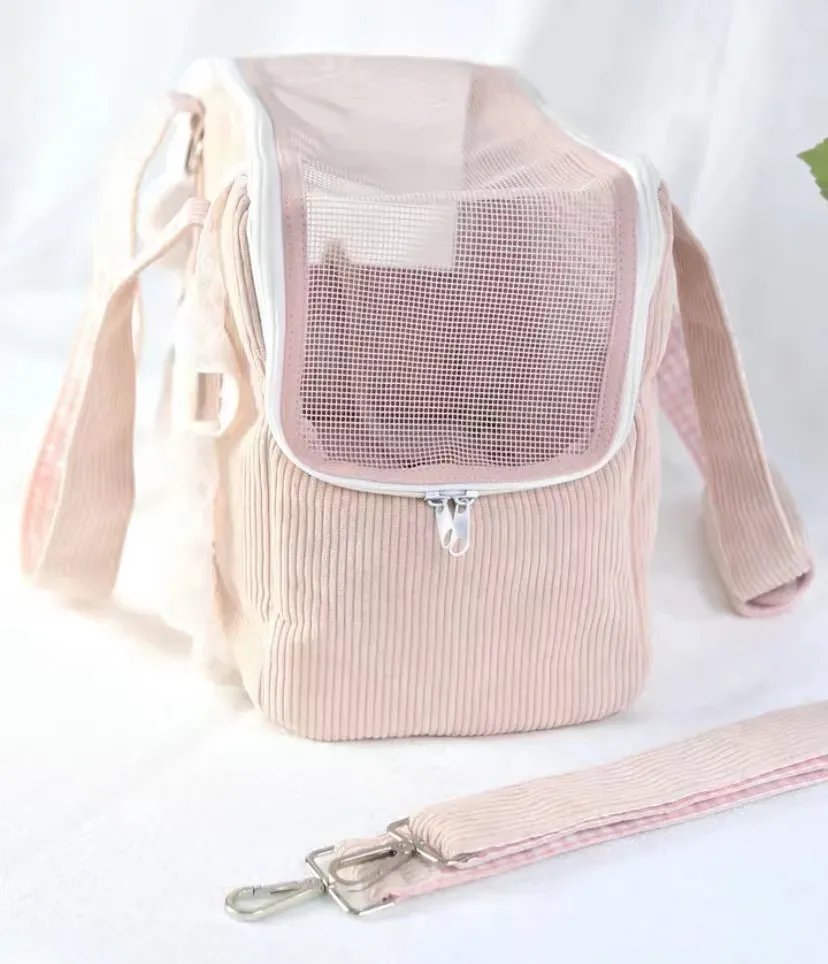 Dog Bag For Small Dogs & Cats - Single Shoulder Crossbody Travel Handbag, Lightweight Airline Approved Pet Carrier ZZ_voghion.com