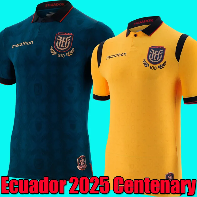 Ecuador Centenary Home Away Soccer Jerseys Men's Football Shirts