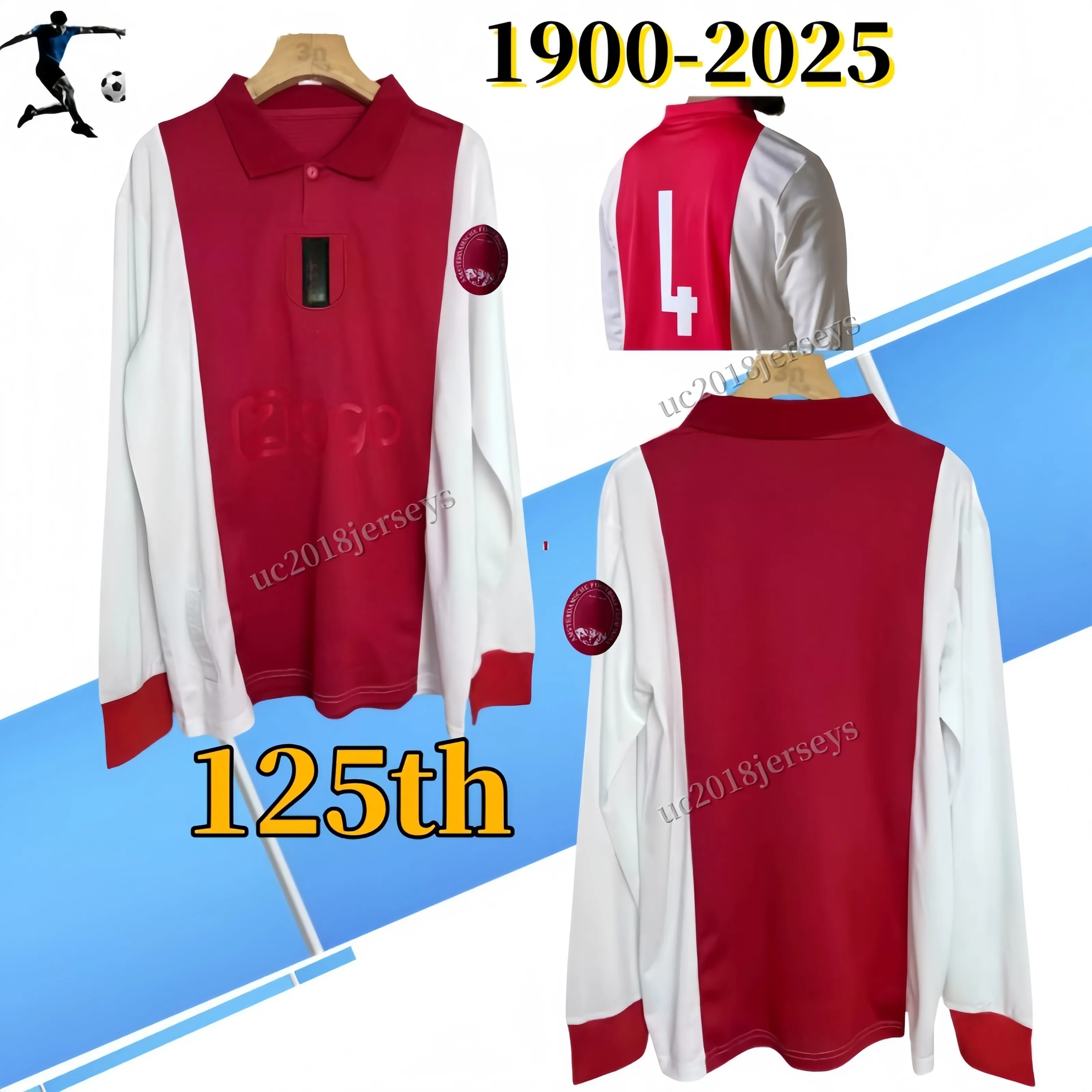 125th Anniversary Football Jersey: 2025/26 Home Away Kit